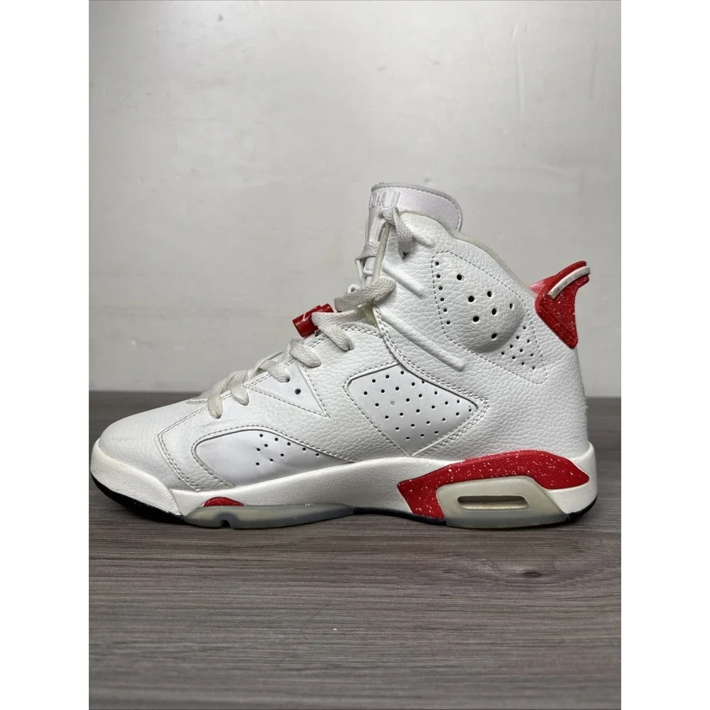 Jordan Air Jordan 6 Retro Red Oreo High Top White Red CT8529-162 SZ 11